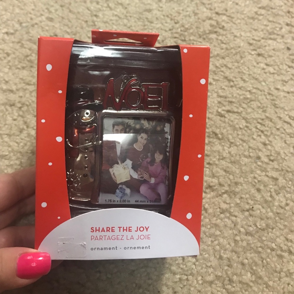 Christmas photo ornament